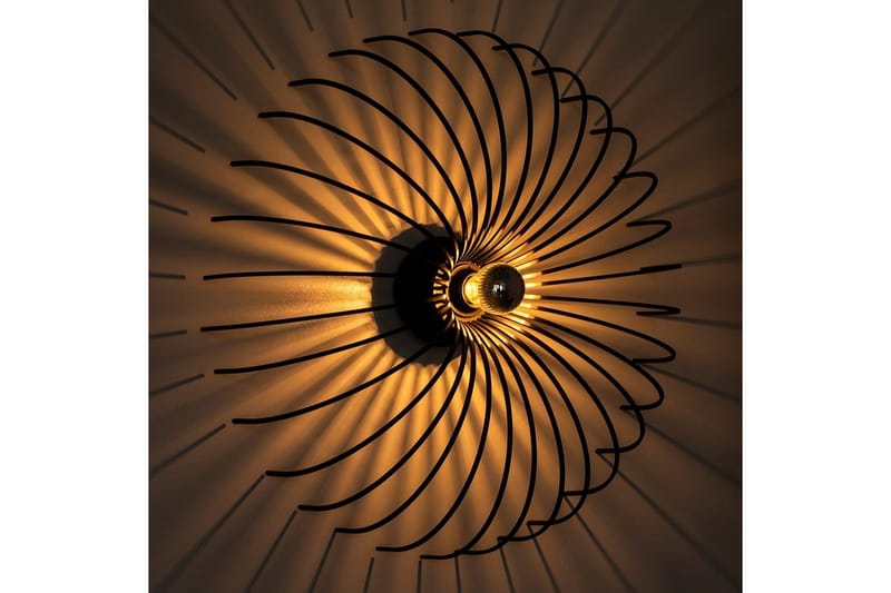 Vägglampa Subbersta Svart - Diameter: 16 cm - Belysning - Lampor & belysning inomhus - Golvlampa