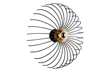 Vägglampa Subbersta Svart - Diameter: 16 cm - Belysning - Lampor & belysning inomhus - Golvlampa