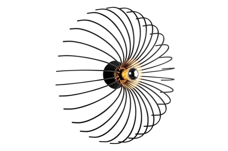 Vägglampa Subbersta Svart - Diameter: 16 cm - Belysning - Lampor & belysning inomhus - Golvlampa