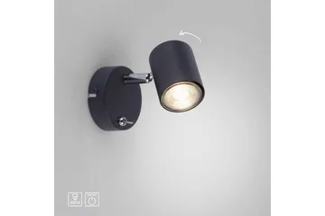 Tarik Just Light Vägglampa - Anthracite Grey - Belysning - Lampor & belysning inomhus - Vägglampa