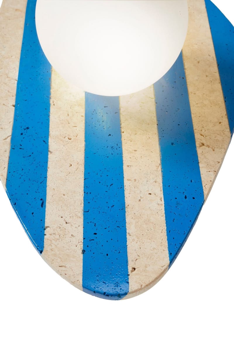 Thyrosel Vägglampa 10 cm - Beige, Vit, Blå - Belysning - Lampor & belysning inomhus - Vägglampa