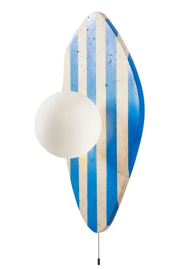 Torlic Vägglampa 10 cm - Beige, Vit, Blå - Belysning - Lampor & belysning inomhus - Vägglampa