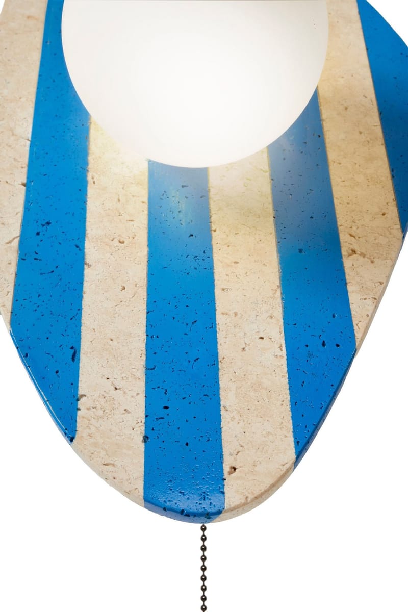 Torlic Vägglampa 10 cm - Beige, Vit, Blå - Belysning - Lampor & belysning inomhus - Vägglampa