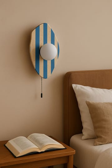 Torlic Vägglampa 10 cm - Beige, Vit, Blå - Belysning - Lampor & belysning inomhus - Vägglampa