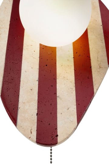 Torlic Vägglampa 10 cm - Beige, Vit, Röd - Belysning - Lampor & belysning inomhus - Vägglampa