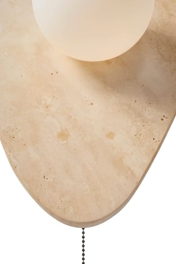 Torlic Vägglampa 10 cm - Beige Och Vit - Belysning - Lampor & belysning inomhus - Vägglampa