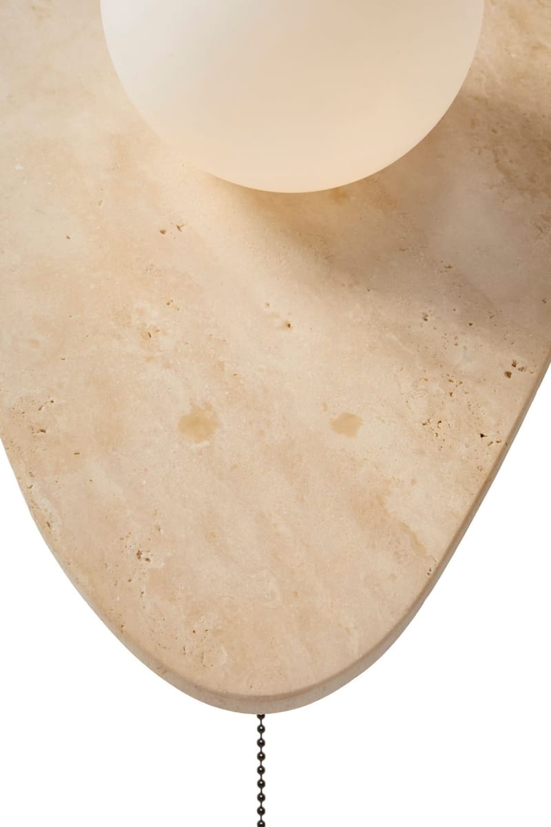 Torlic Vägglampa 10 cm - Beige Och Vit - Belysning - Lampor & belysning inomhus - Vägglampa