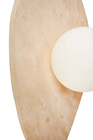 Torlic Vägglampa 10 cm - Beige Och Vit - Belysning - Lampor & belysning inomhus - Vägglampa