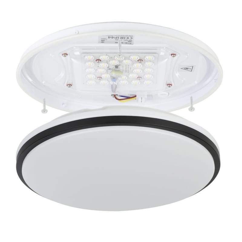 Vägg-/Taklampa Pinetto - Vit, Krom - Belysning - Lampor & belysning inomhus - Vägglampa