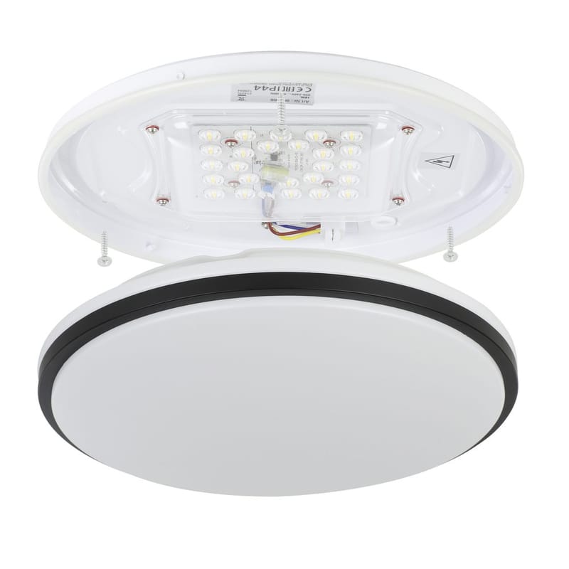 Vägg-/Taklampa Pinetto - Vit, Krom - Belysning - Lampor & belysning inomhus - Vägglampa