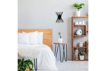 Vägglampa Afroz Svart - Svart - Belysning - Lampor & belysning inomhus - Vägglampa