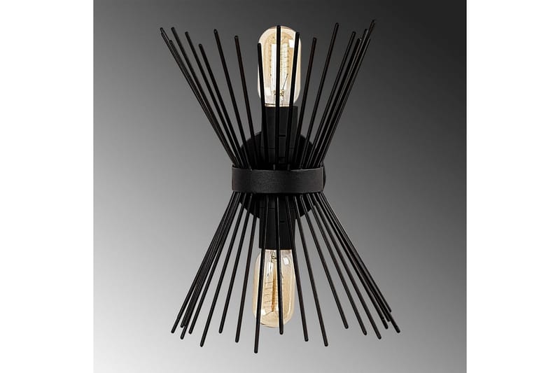 Vägglampa Afroz Svart - Svart - Belysning - Lampor & belysning inomhus - Vägglampa