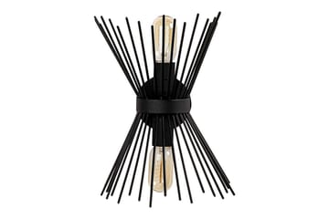 Vägglampa Afroz Svart - Svart - Belysning - Lampor & belysning inomhus - Vägglampa