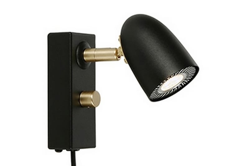 Vägglampa Belid Radiell Svartstruktur LED Dimbar - Belid - Sänglampa vägg - Vägglampa - Väggarmatur