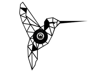 Vägglampa Brilo Bird Svart - Svart - Belysning - Lampor & belysning inomhus - Vägglampa