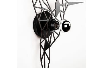 Vägglampa Brilo Bird Svart - Svart - Belysning - Lampor & belysning inomhus - Vägglampa