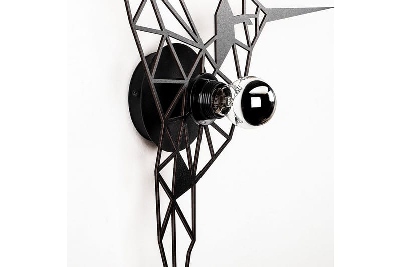 Vägglampa Brilo Bird Svart - Svart - Belysning - Lampor & belysning inomhus - Vägglampa