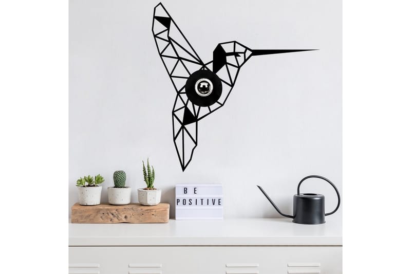 Vägglampa Brilo Bird Svart - Svart - Belysning - Lampor & belysning inomhus - Vägglampa