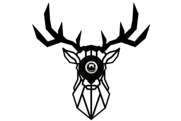 Vägglampa Brilo Deer Svart - Svart - Belysning - Lampor & belysning inomhus - Vägglampa