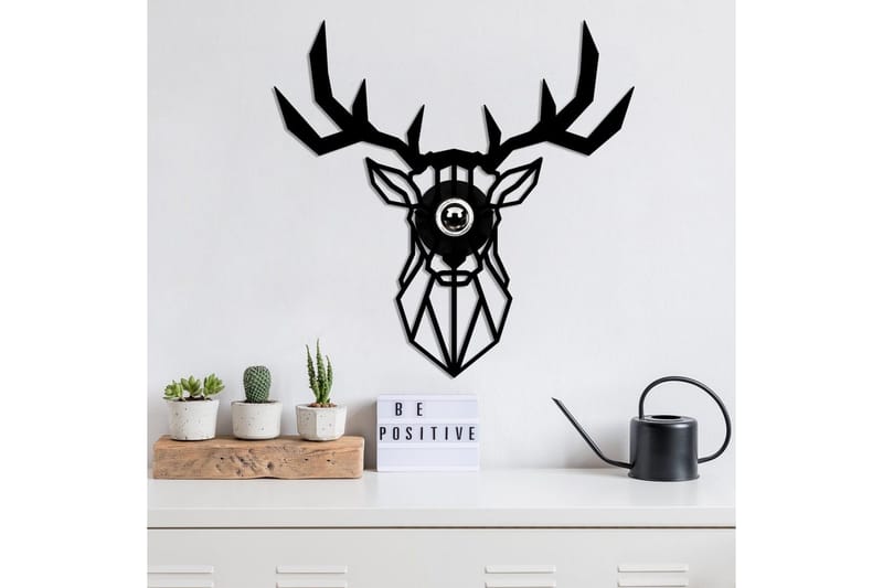 Vägglampa Brilo Deer Svart - Svart - Belysning - Lampor & belysning inomhus - Vägglampa
