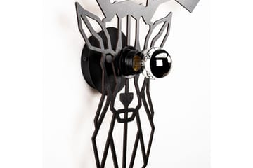 Vägglampa Brilo Deer Svart - Svart - Belysning - Lampor & belysning inomhus - Vägglampa