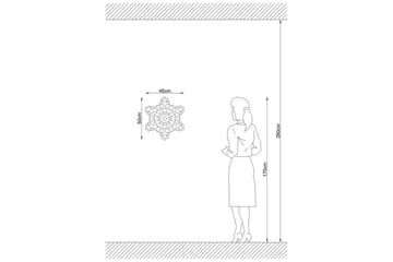 Vägglampa Brilo Snö Svart - Svart - Belysning - Lampor & belysning inomhus - Vägglampa