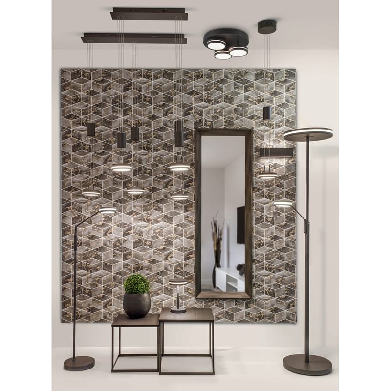 Vägglampa Concha - 28 cm, Antracit - Belysning - Lampor & belysning inomhus - Vägglampa