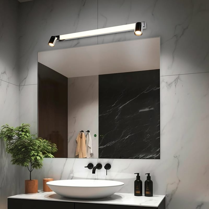 Vägglampa Enrico - 90 cm, Krom - Belysning - Lampor & belysning inomhus - Vägglampa