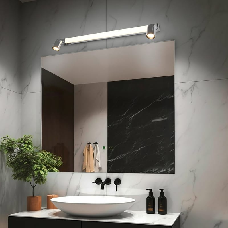 Vägglampa Enrico - 90 cm, Krom - Belysning - Lampor & belysning inomhus - Vägglampa