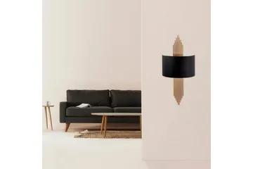 Vägglampa Grelon Svart / Koppar - Svart / Koppar - Belysning - Lampor & belysning inomhus - Vägglampa