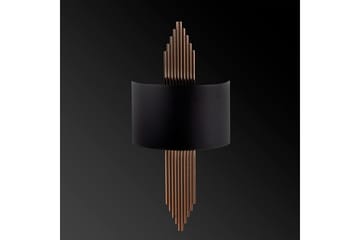 Vägglampa Grelon Svart / Koppar - Svart / Koppar - Belysning - Lampor & belysning inomhus - Vägglampa