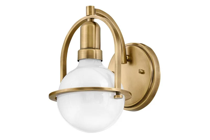 Vägglampa Hinkley Somerset Heritage mässing, Heritage mässing