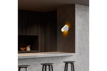 Vägglampa Koeia Chrome - Vit - Belysning - Lampor & belysning inomhus - Vägglampa