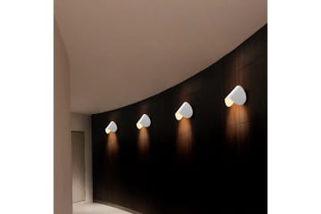 Vägglampa Koeia Chrome - Vit - Belysning - Lampor & belysning inomhus - Vägglampa