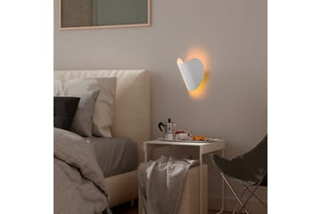 Vägglampa Koeia Chrome - Vit - Belysning - Lampor & belysning inomhus - Vägglampa