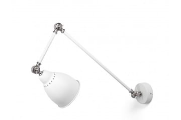 Vägglampa Mississippi L 14 cm - Vit - Belysning - Lampor & belysning inomhus - Vägglampa - Väggarmatur
