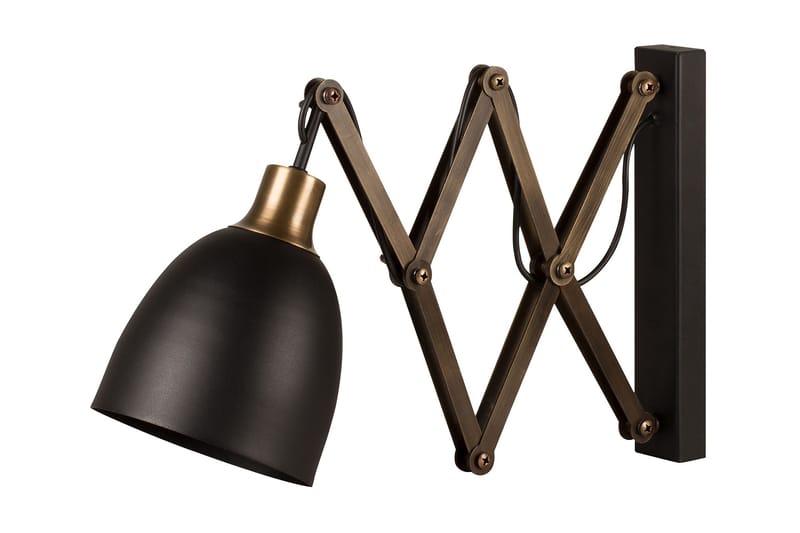 Vägglampa Mleko - Svart|Vintage - Belysning - Lampor & belysning inomhus - Vägglampa