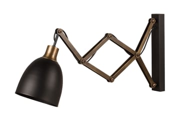 Vägglampa Mleko - Svart|Vintage - Belysning - Lampor & belysning inomhus - Vägglampa