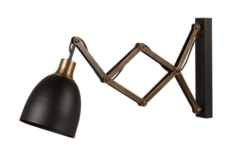 Vägglampa Mleko - Svart|Vintage - Belysning - Lampor & belysning inomhus - Vägglampa