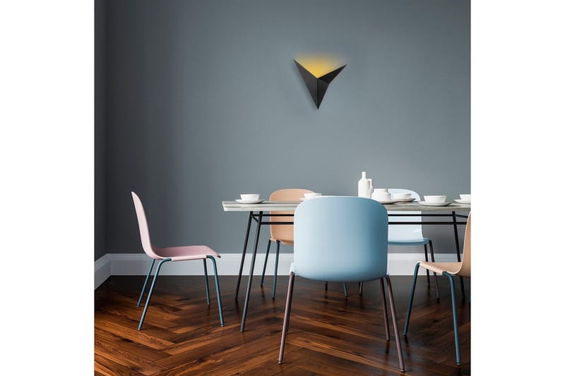 Vägglampa Noro Svart - Svart - Belysning - Lampor & belysning inomhus - Vägglampa