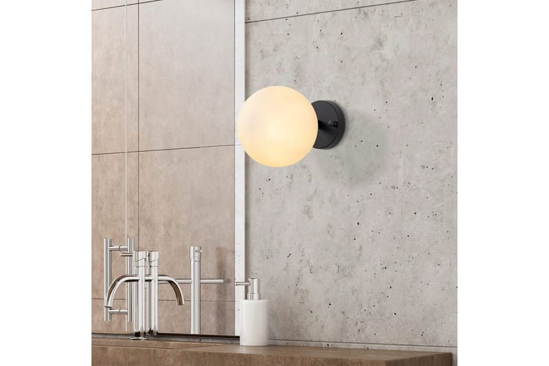 Vägglampa Sone Svart / Grädde - Svart / Grädde - Belysning - Lampor & belysning inomhus - Vägglampa