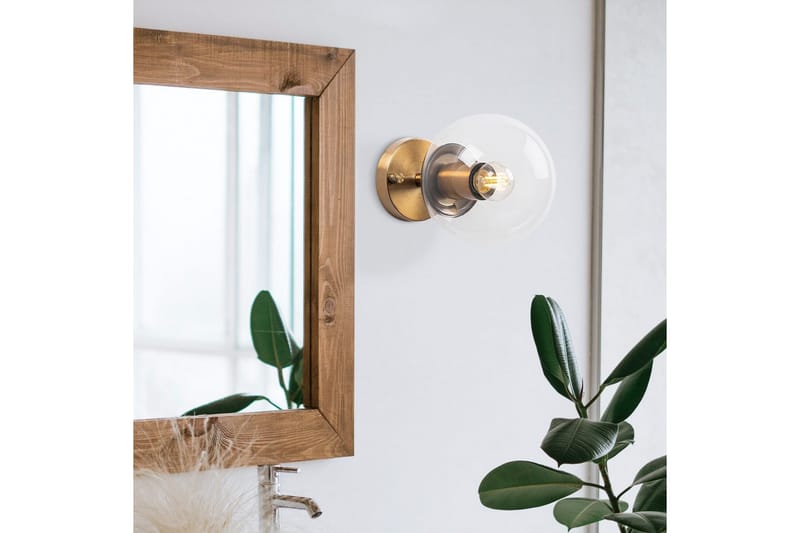 Vägglampa Sone Vintage Transparent - Vintage Transparent - Belysning - Lampor & belysning inomhus - Vägglampa