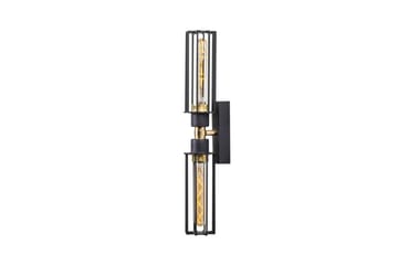 Vägglampa Sourab Skinande Svart / Rany - Guld/Svart - Belysning - Lampor & belysning inomhus - Vägglampa