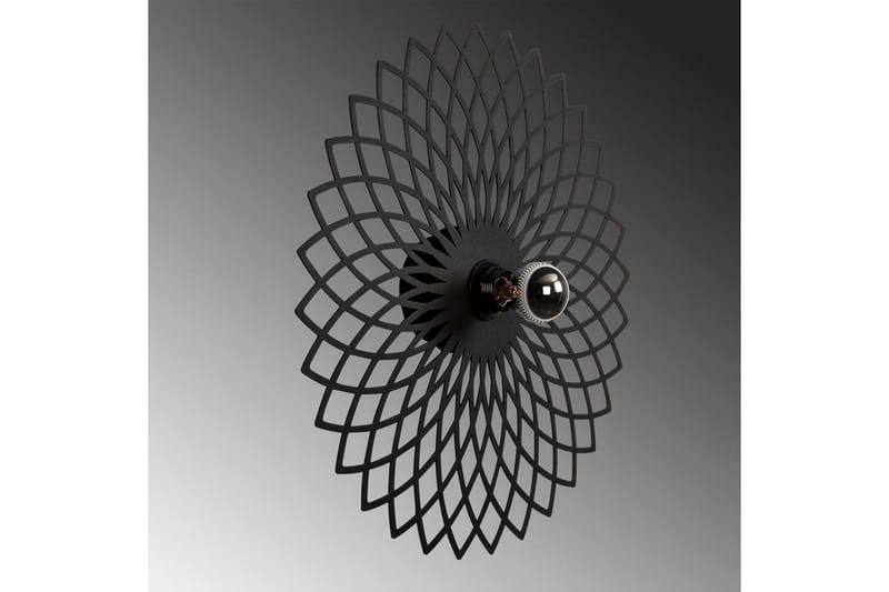 Vägglampa Sourab Svart - Svart - Belysning - Lampor & belysning inomhus - Vägglampa