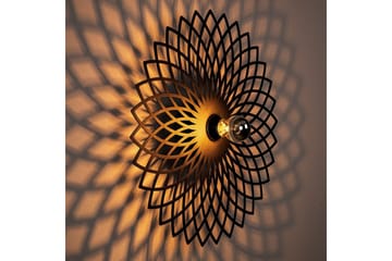 Vägglampa Sourab Svart - Svart - Belysning - Lampor & belysning inomhus - Vägglampa