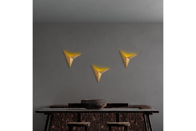 Vägglampa Stelin Rany - Guld - Belysning - Lampor & belysning inomhus - Vägglampa