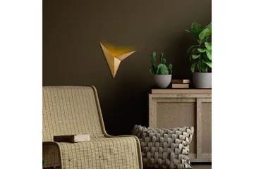 Vägglampa Stelin Rany - Guld - Belysning - Lampor & belysning inomhus - Vägglampa