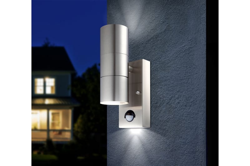 Vägglampa Style med Sensor 23 cm Grå - Globo Lighting - Väggarmatur - Sänglampa vägg - Vägglampa