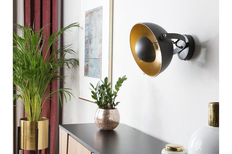 Vägglampa Thames Ii 26 cm - Svart - Belysning - Lampor & belysning inomhus - Vägglampa - Väggarmatur