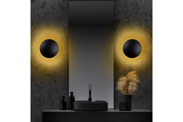 Vägglampa Zandel Svart / Koppar - Svart / Koppar - Belysning - Lampor & belysning inomhus - Vägglampa